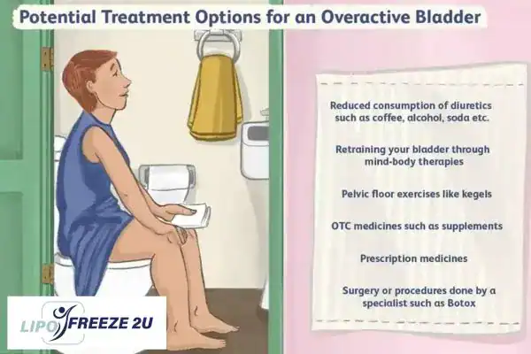 image of woman on toilet because of an overactive bladder St Neots