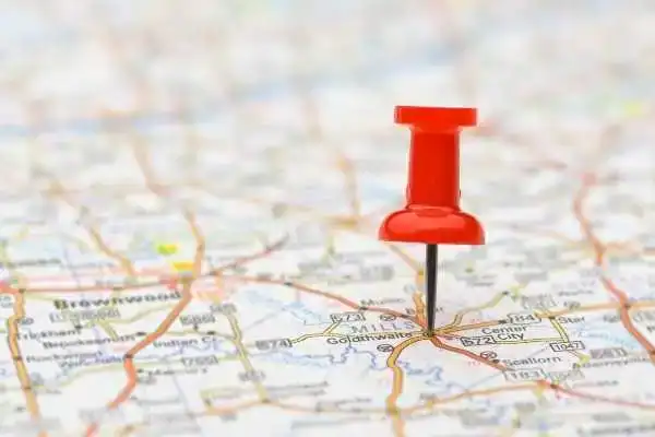 Image of locations St Neots pin in a map Lipo Freeze 2U.
